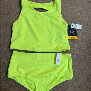 GAP Kids Neon Yellow Swim Set